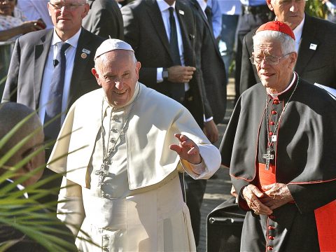 Message of optimism and concord to margins of Africa