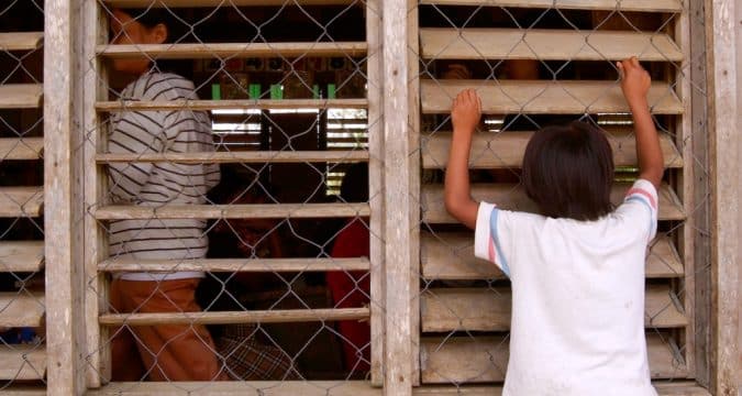 Once more for the children in prison