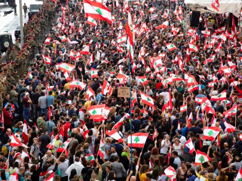 Church leaders in Lebanon solidarity with protesters