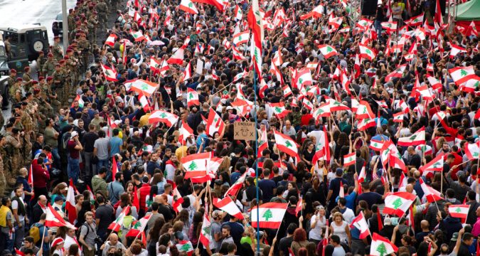 Church leaders in Lebanon solidarity with protesters