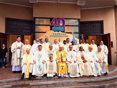 Ma On Shan parish celebrates 40th anniversary