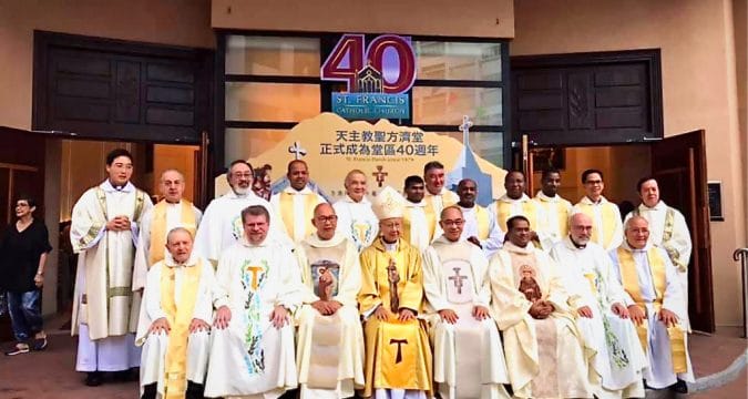 Ma On Shan parish celebrates 40th anniversary