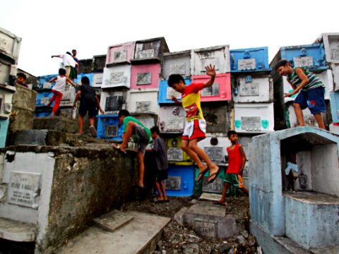 Cemeteries are no place to party, Filipinos told
