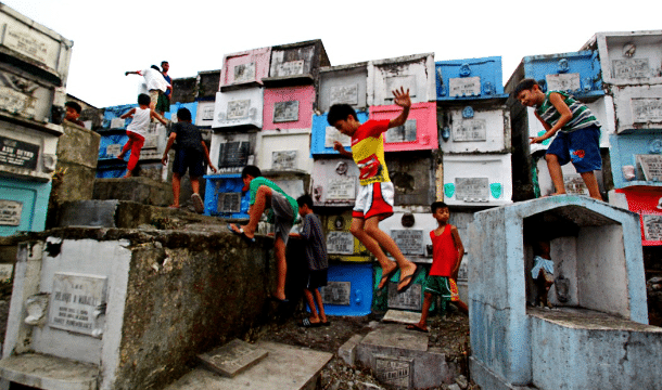 Cemeteries are no place to party, Filipinos told