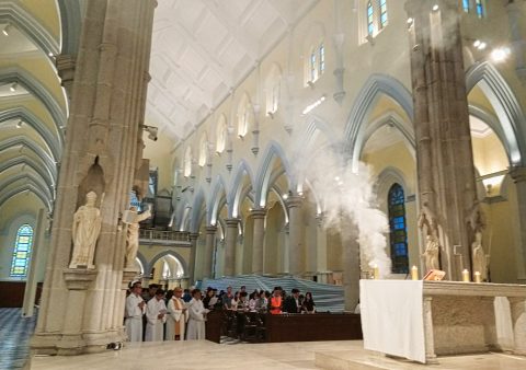 Cathedral opens for Mass after renovations