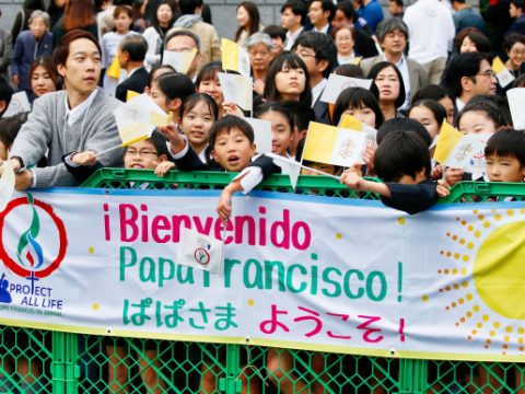 You are a living Church pope tells Japan’s Catholics