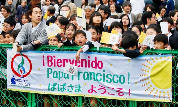 You are a living Church pope tells Japan’s Catholics