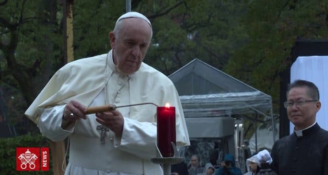 Pope Francis in Nagasaki and Hiroshima