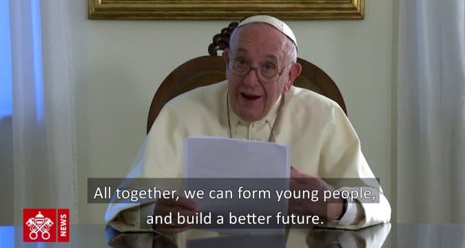 Pope Francis launches Global Educational Alliance