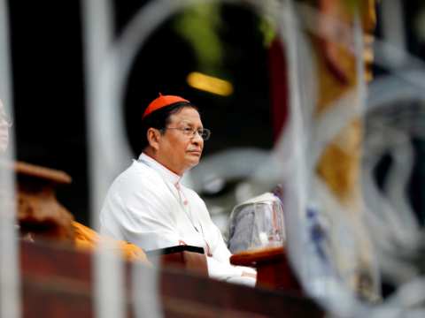 Understand the world’s concerns for refugees cardinal tells Myanmar