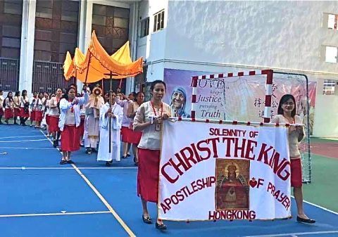 Procession for  Christ the King