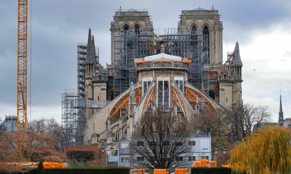 No Christmas Mass at fire ravaged Notre Dame Cathedral