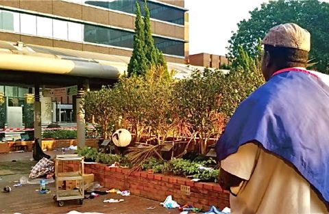 Church people seek to bring peace in midst of university chaos