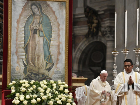 Mary is woman, mother, mestiza