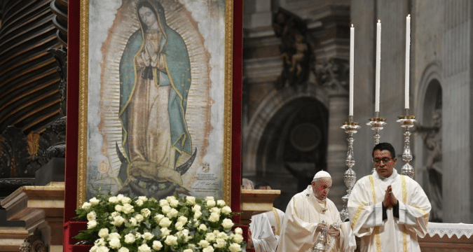 Mary is woman, mother, mestiza