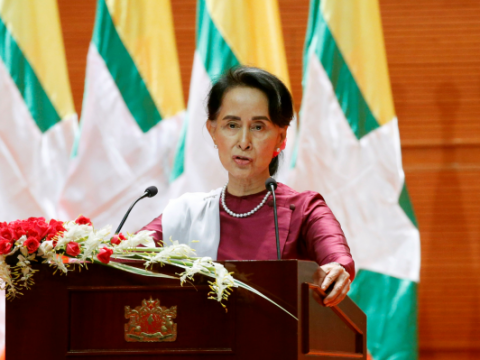Genocide claims misleading Aung San Suu Kyi insists
