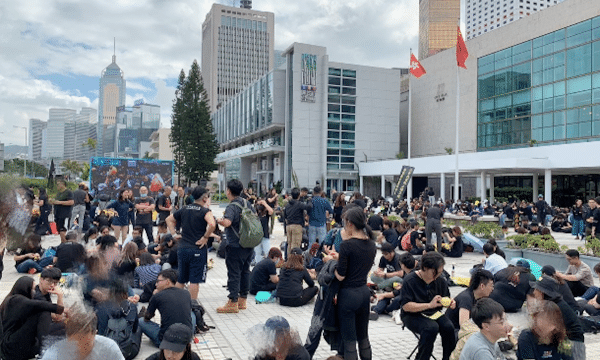 Hong Kong’s social workers in peaceful three-day strike
