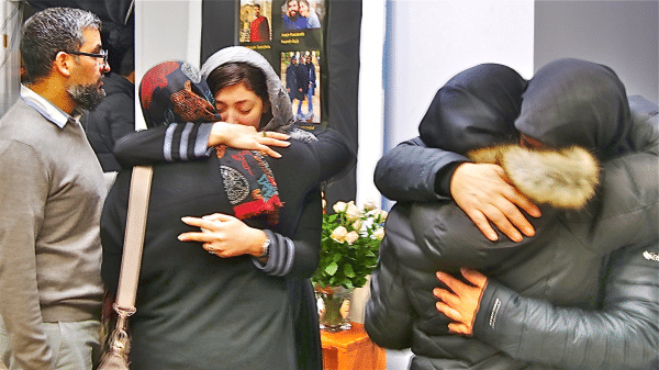 In memory of people killed in Tehran crash