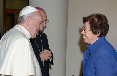 Pope appoints first woman to foreign ministry post