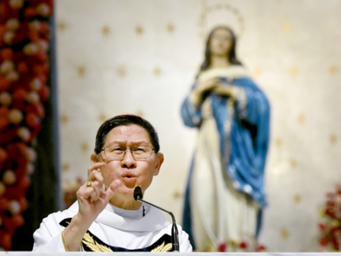 Cardinal Tagle now Covid-19 free