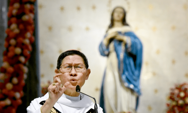 Cardinal Tagle now Covid-19 free