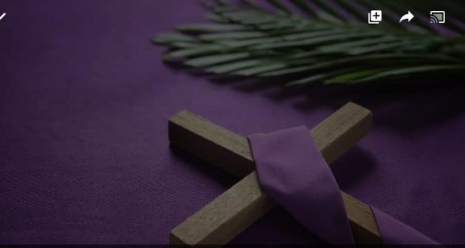 Mass for Fifth Sunday of Lent – live streaming