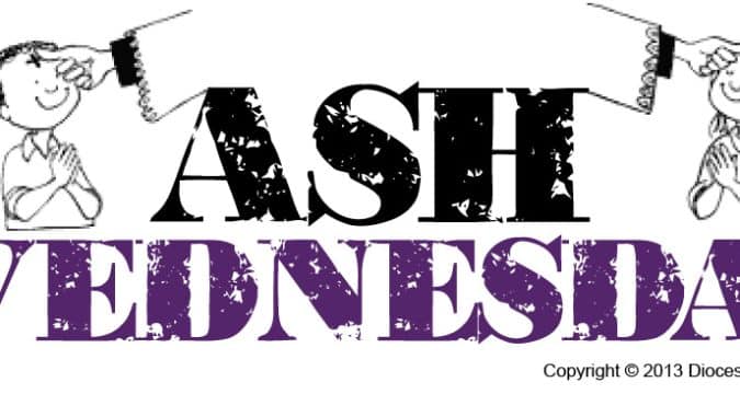Message from the Diocesan Liturgy Commission regarding Ash Wednesday