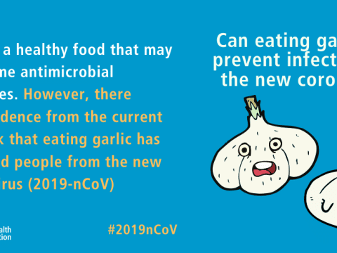 Mythbusting: Can eating garlic help prevent infection with the new coronavirus?