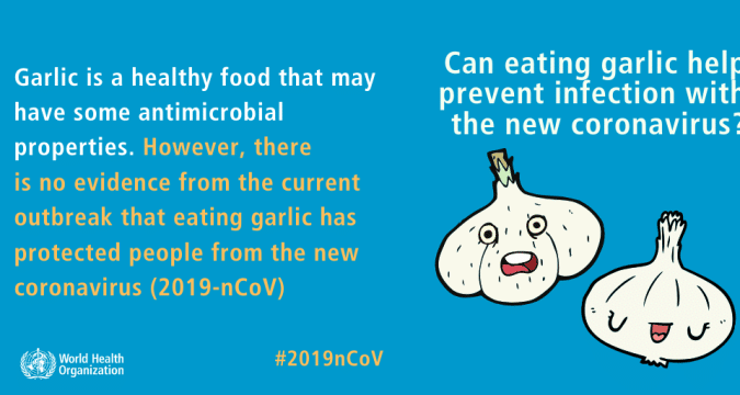 Mythbusting: Can eating garlic help prevent infection with the new coronavirus?