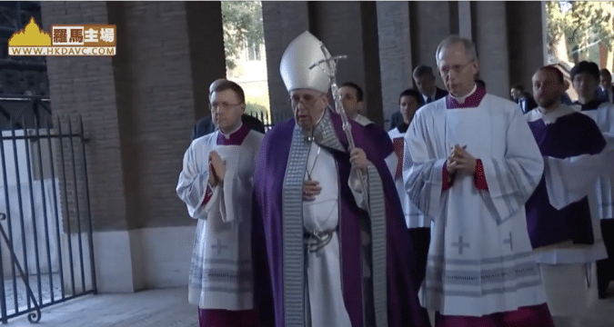 Pope Francis celebrates Ash Wednesday
