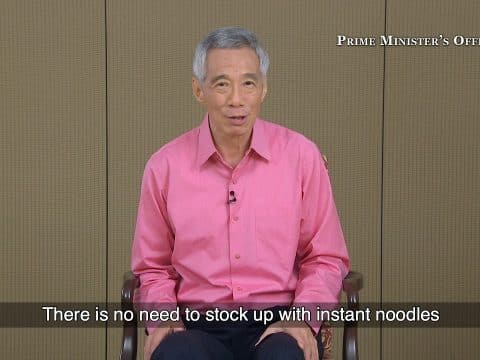 Philippine Coronavirus patient recovers, Singapore leader issues video message