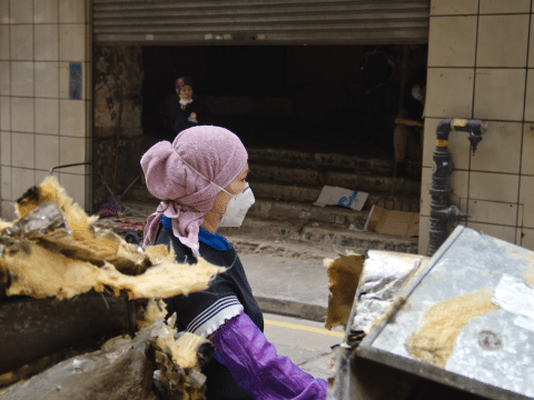 Lack of jobs and masks strains Hong Kong’s grassroots