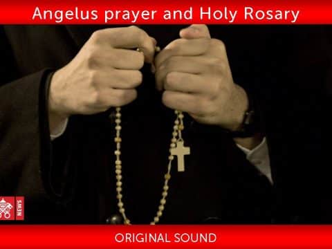 Angelus prayer and Holy Rosary from St. Peter’s Basilica