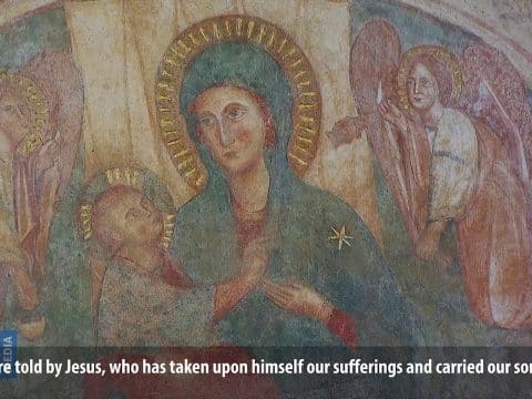Pope Francis entrusts world threatened by Covid-19 pandemic to Mary