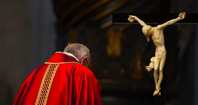 Good Friday Passion of the Lord, celebrated by Pope Francis, 11:55pm Hong Kong time (4.55pm Rome)