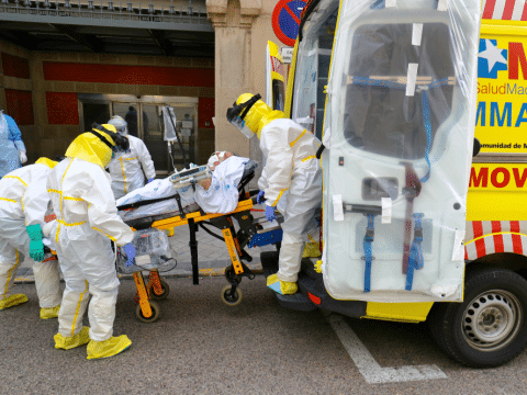 Pope donates respirators and medical equipment