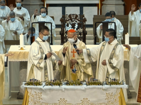 We will never be alone in Christ Cardinal Tong says