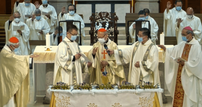 We will never be alone in Christ Cardinal Tong says