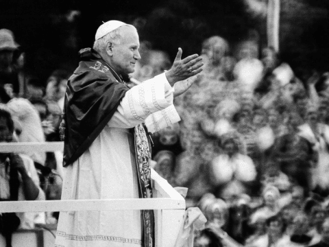 Remembering Pope St. John Paul  the world’s conscience