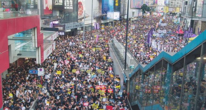 Hong Kong government urged to stop arrests
