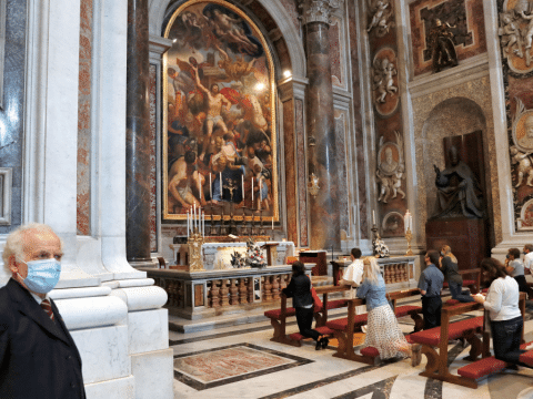 St. Peter’s Basilica reopens to the public