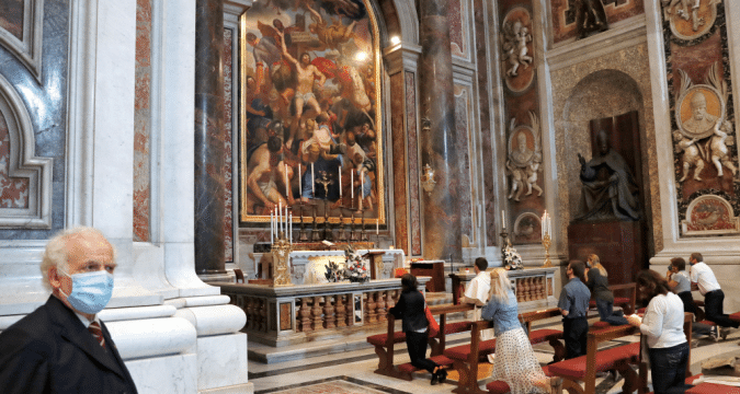 St. Peter’s Basilica reopens to the public