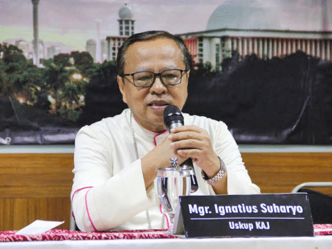 Interfaith prayer in Indonesia for end to Covid-19 pandemic