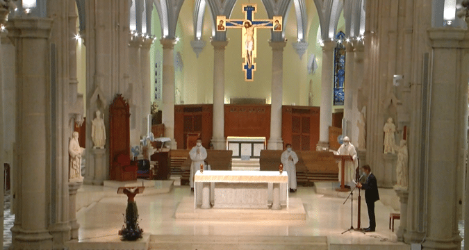 Huge response to livestreamed Mass