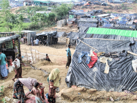 Covid-19 panic in Rohingya refugee camp