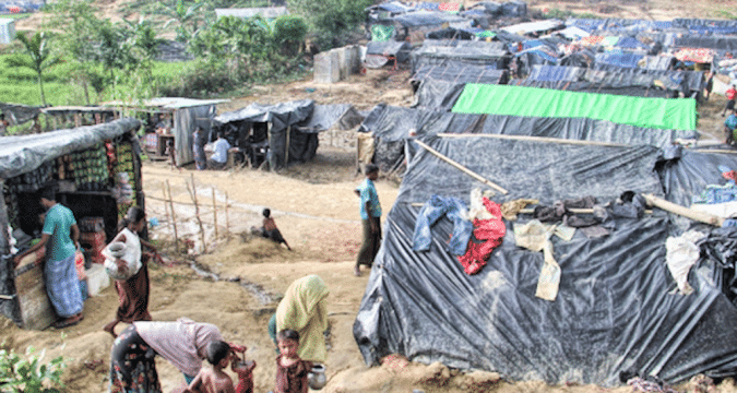 Covid-19 panic in Rohingya refugee camp