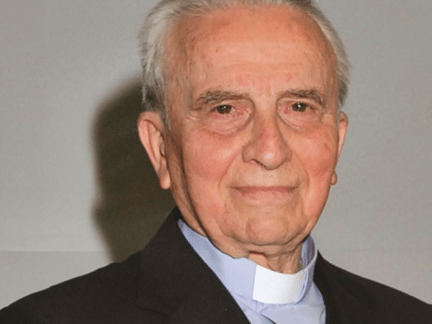 Father Lazzarotto returns to the Father