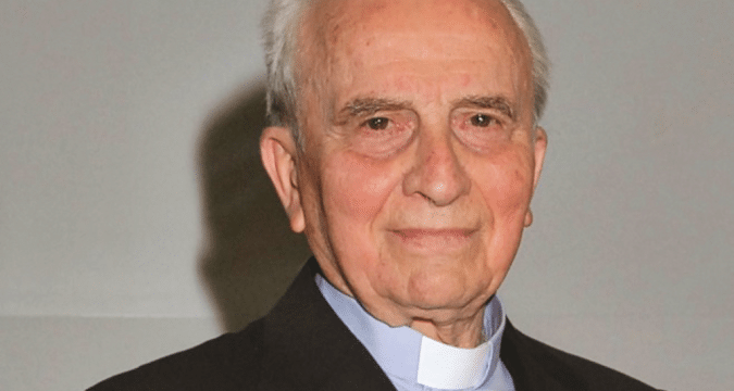 Father Lazzarotto returns to the Father