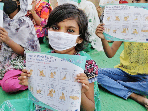 Caritas Karachi helps students during Covid-19 lockdown