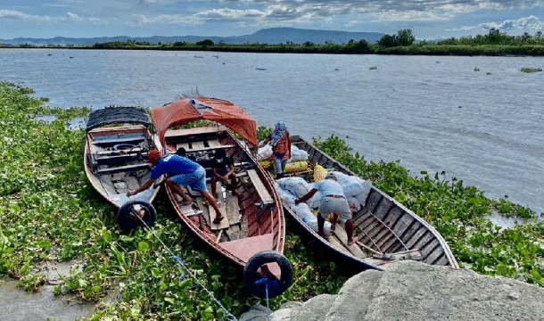 Bringing help to frontliners and impoverished